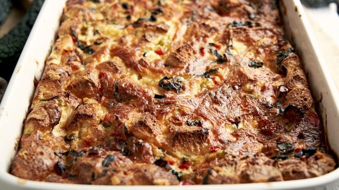 Cazuela De Desayuno Vegetariano - Adelante