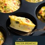 Huevos en lata para muffins: receta fácil de muffins de huevo para el desayuno