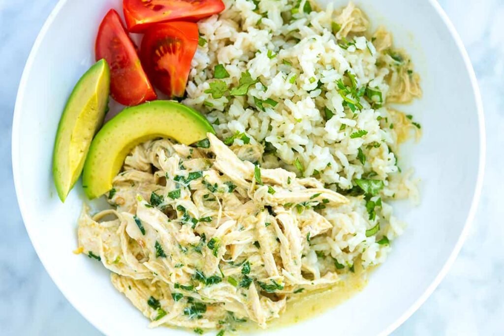 Receta instantánea de pollo desmenuzado