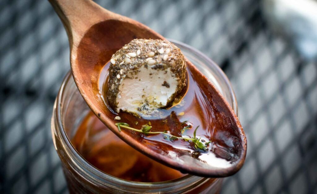 Bolas de Labneh - David Lebovitz