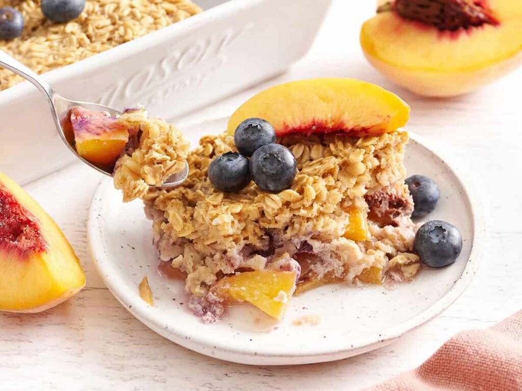 Receta de avena al horno fácil y saludable