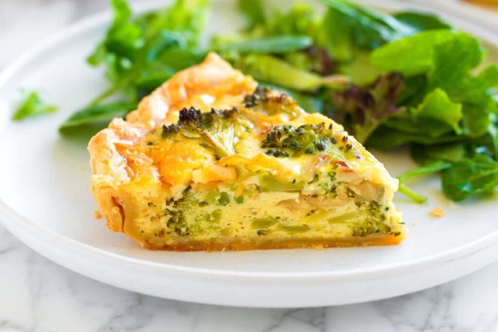 Receta perfecta para quiche de brócoli