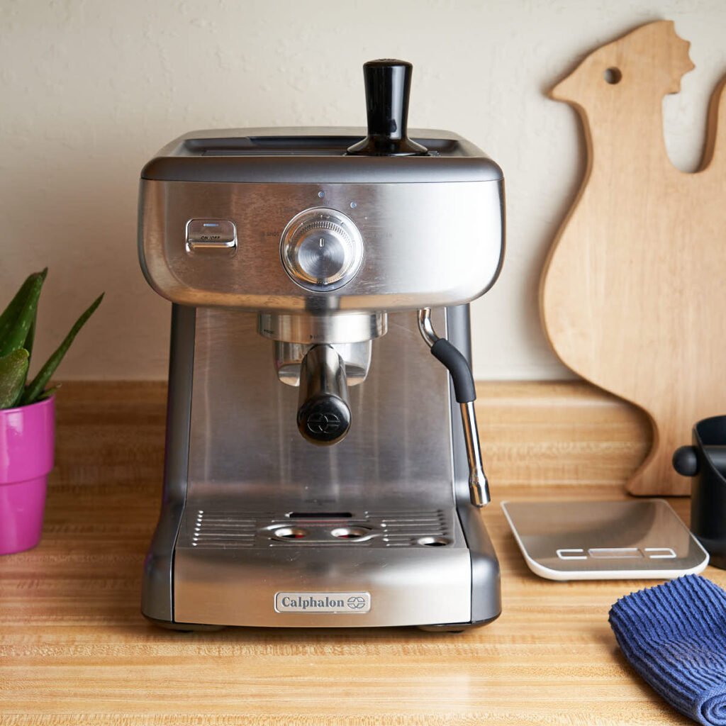 Revisión de la máquina de café expreso Calphalon Temp IQ