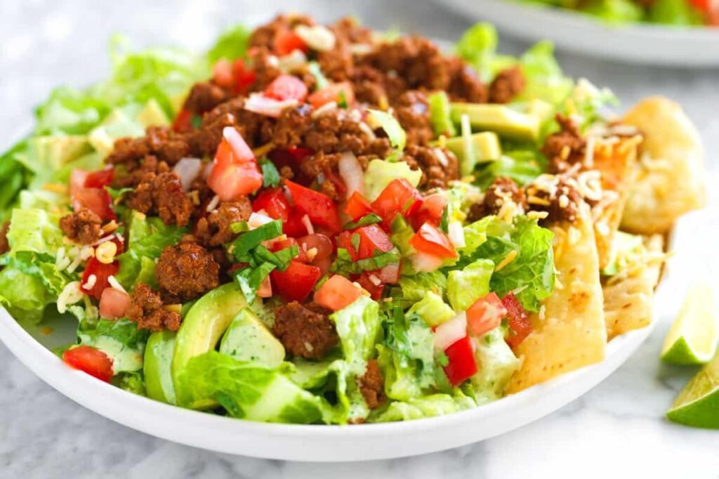 Receta épica de ensalada de tacos