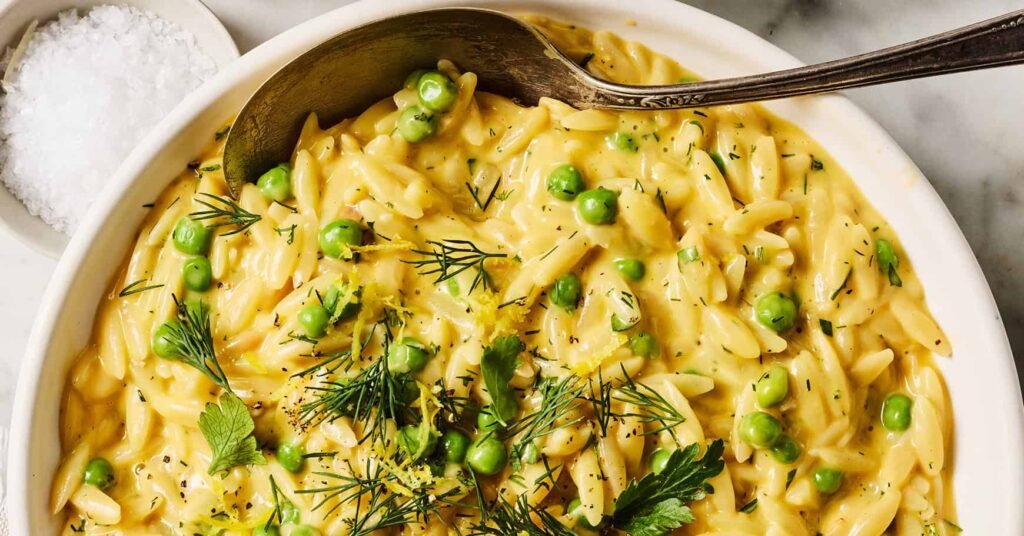 Receta de Orzo de Limón - Amor y Limones