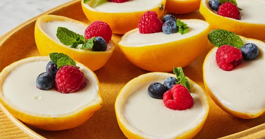 15 recetas de postres frescos de primavera