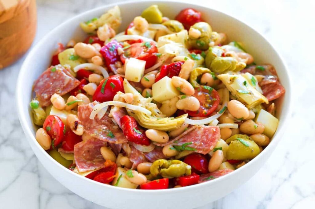 Nuestra receta de ensalada de antipasto favorita