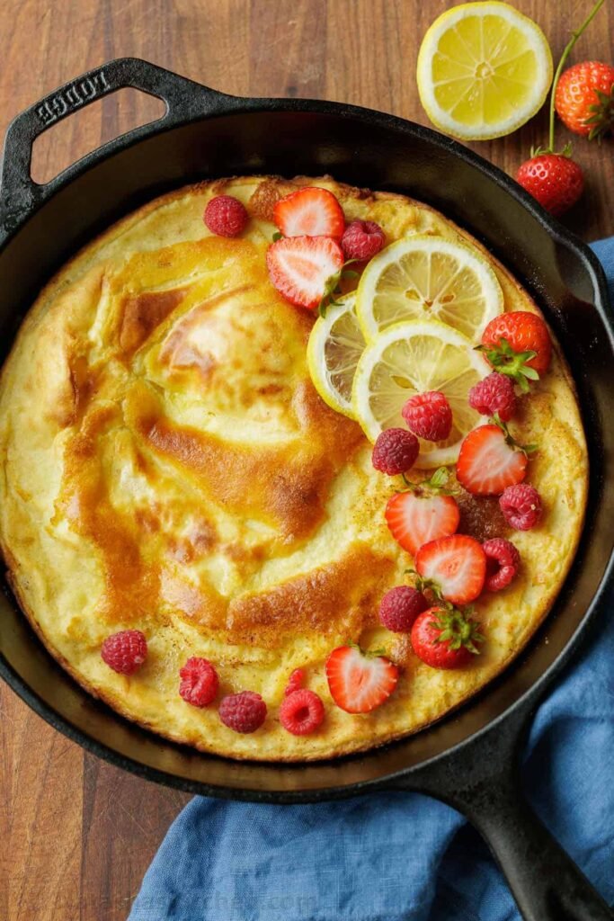 Panqueque holandés de masa madre