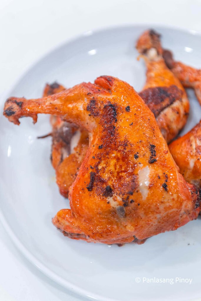 Pollo frito con salsa de tomate - Panlasang Pinoy