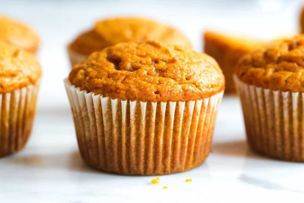 Receta fácil de muffins de calabaza