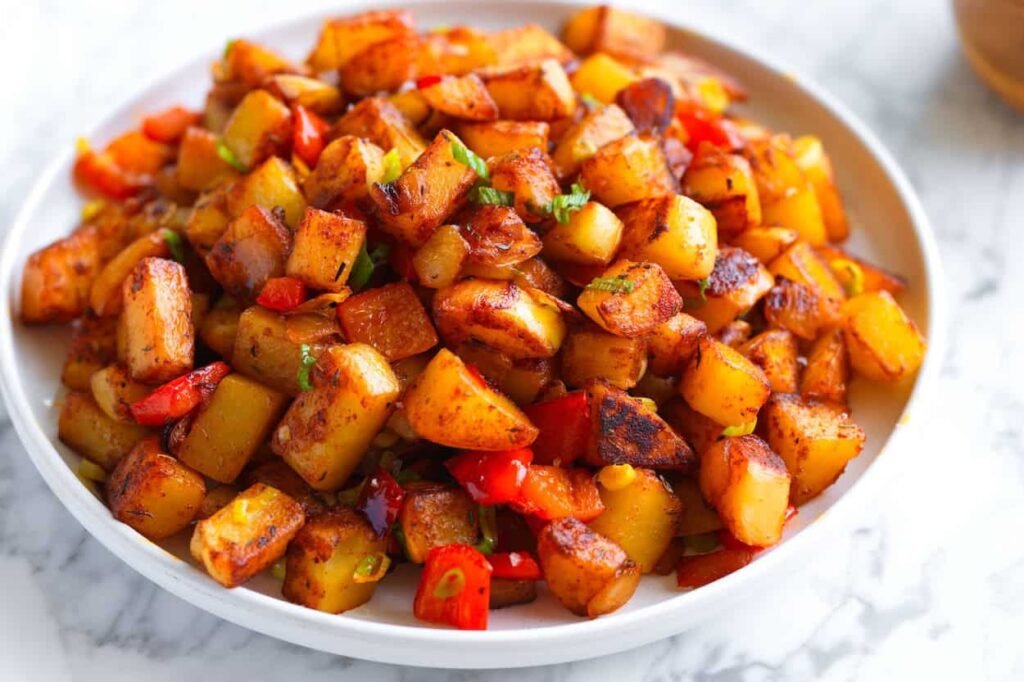 Receta fácil de patatas para el desayuno