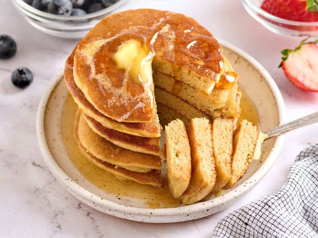 Tortitas ligeras de harina de coco - Mama Knows Sin gluten