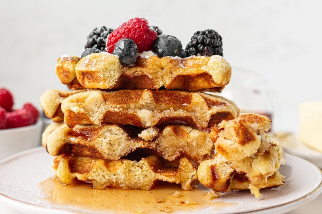 Waffles de harina de coco - Mama Knows Sin gluten
