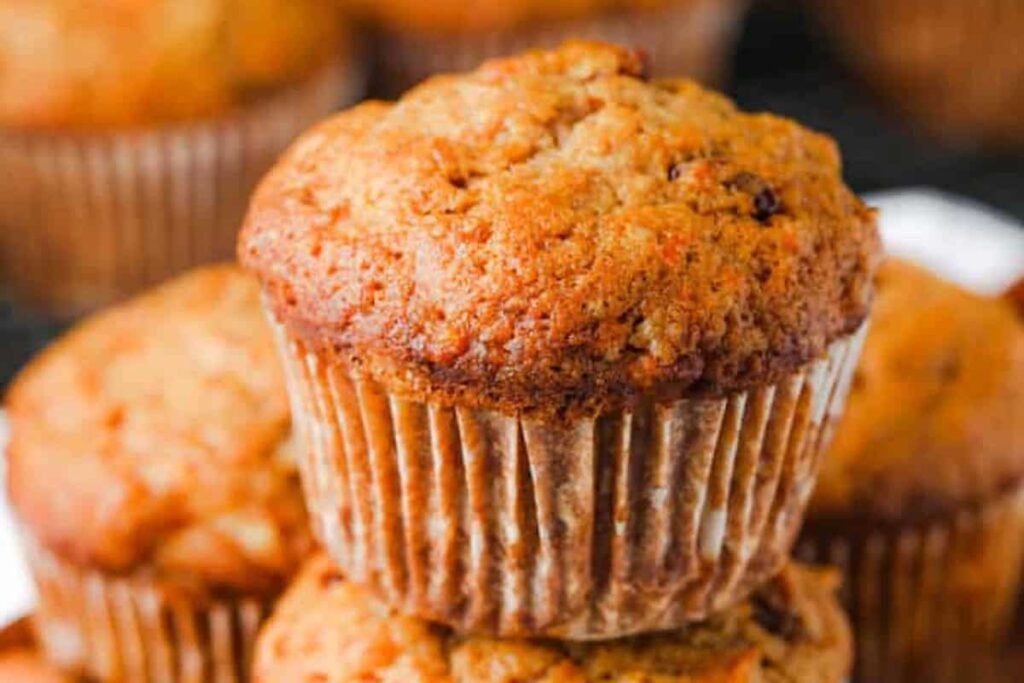 muffins de zanahoria