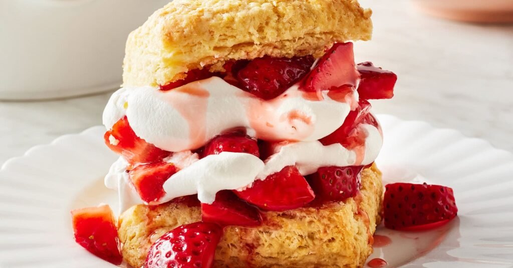 Receta de tarta de fresas: amor y limones