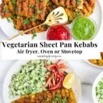 Kebabs vegetarianos en sartén - Ministerio del Curry